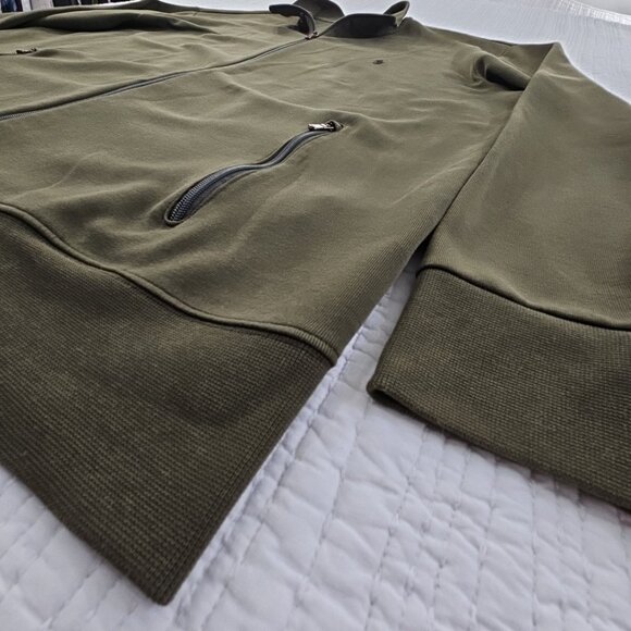 Polo Ralph Lauren Full Zip Knit Performance Jacket Men's XTL Hunter Green EUC - Picture 3 of 16